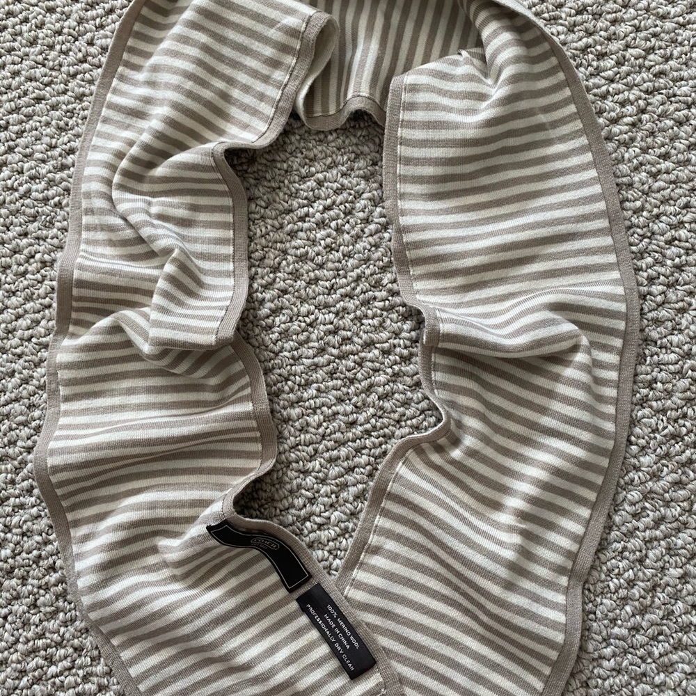Coach Reversible Scarf - Picture 3 of 3